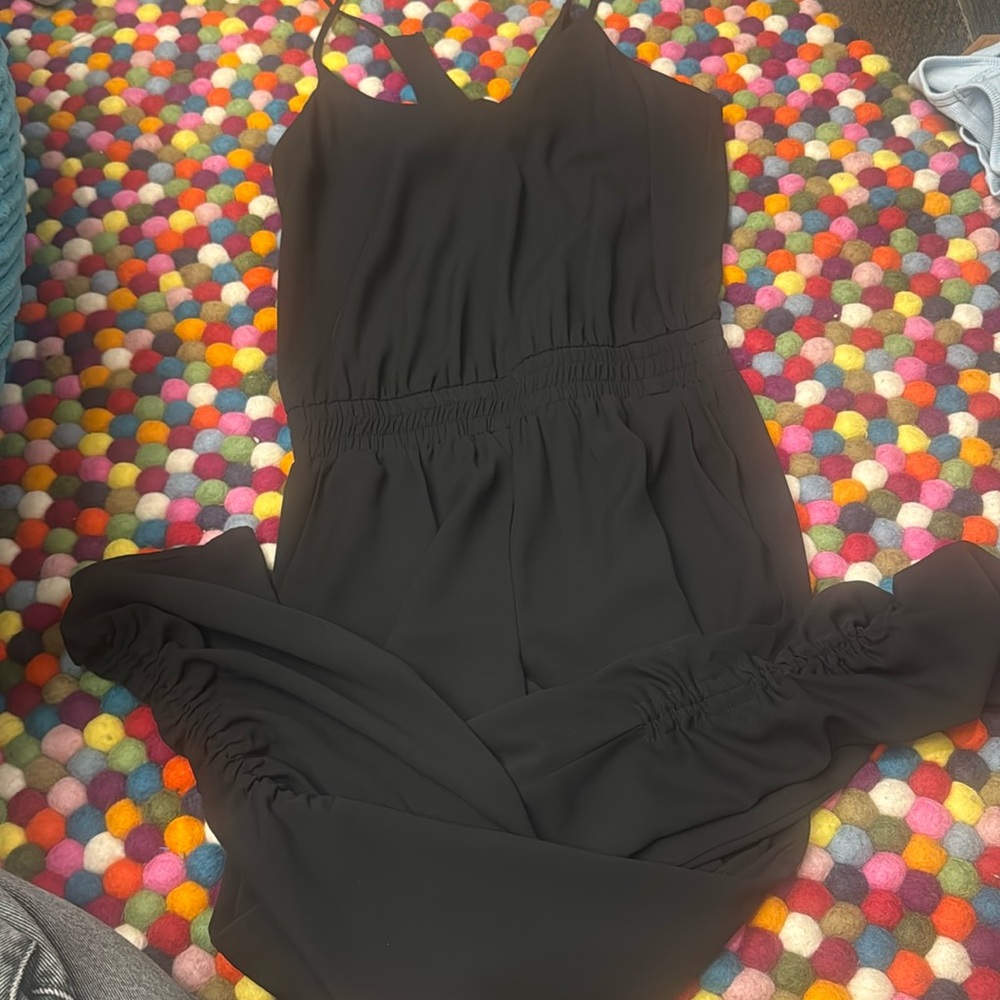 Amanda UpRichard black romper